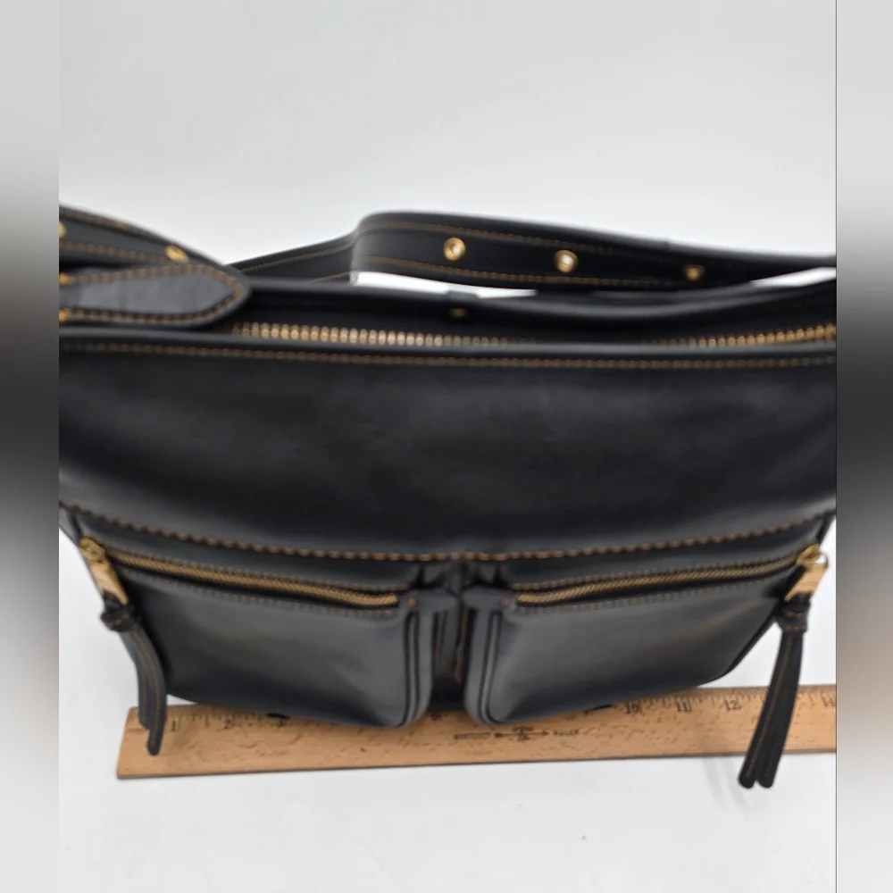 Coach Glovetanned Leather Andy Crossbody, EUC, Black - Picture 15 of 16